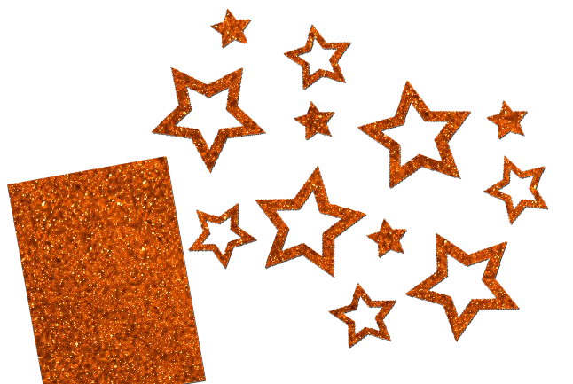 Glitzer Sterne Set 12 Stück