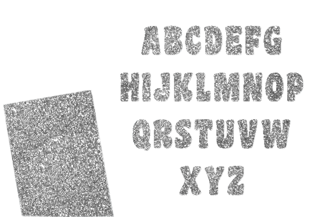 Buchstaben "Emma" 4cm hoch