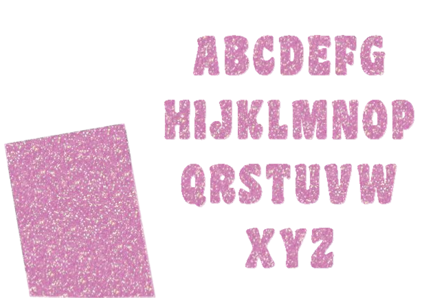 Buchstaben "Emma" 4cm hoch