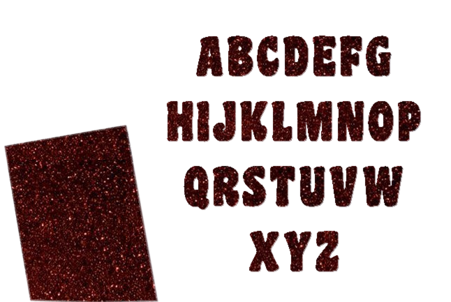 Buchstaben "Emma" 4cm hoch